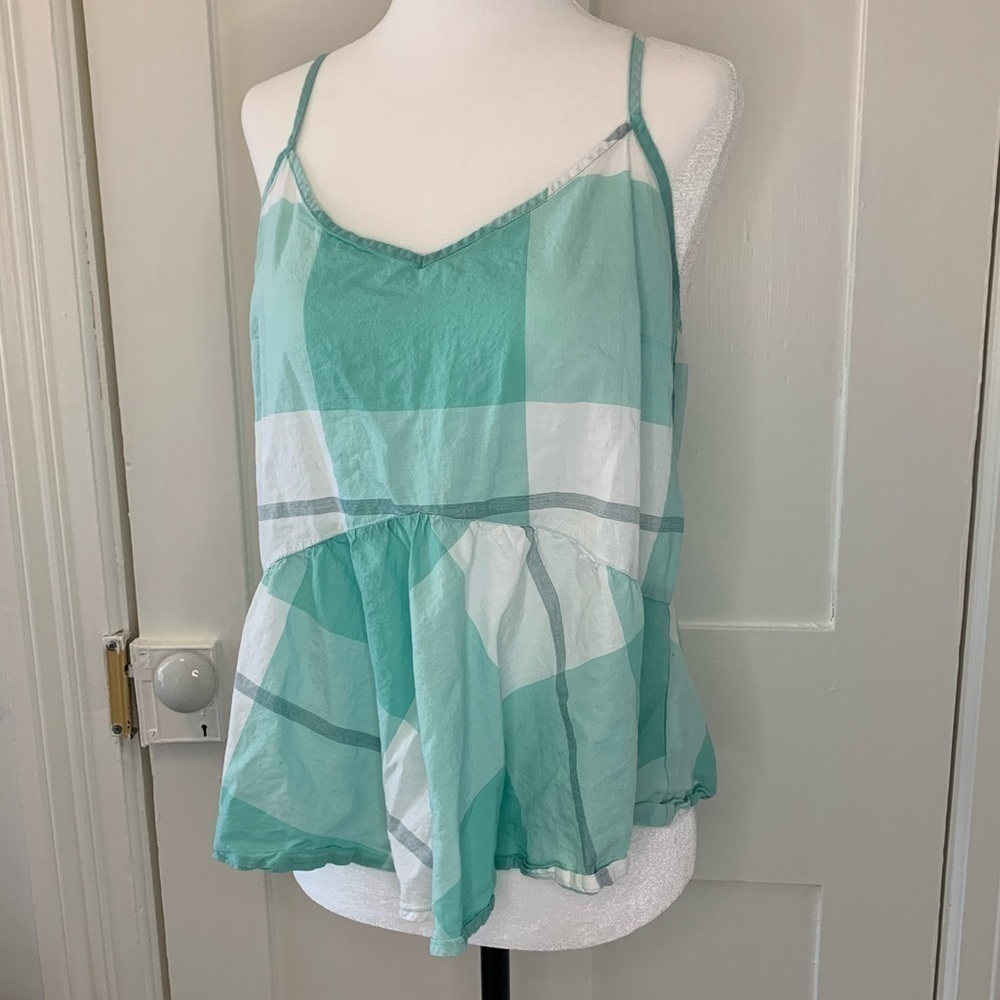 Plaid Tank Top